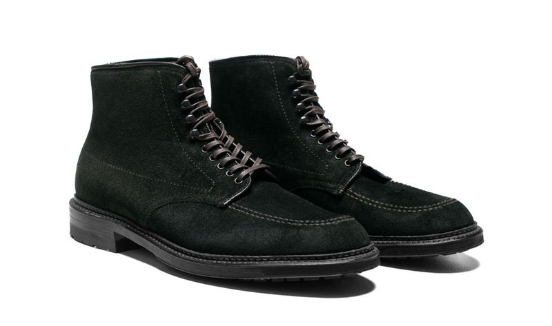Alden x Zahner's Clothiers "Eclipse" Indy Boot - Reverse Earth Chamois - **Pre-Order Only**
