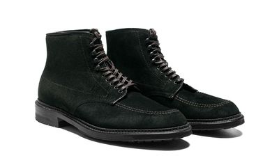 Alden x Zahner's Clothiers Alden x Zahner's Clothiers "Eclipse" Indy Boot - Reverse Earth Chamois - **Pre-Order Only**