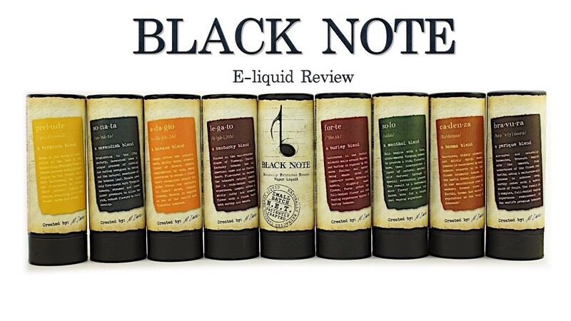 Black Note E-Liquids -(60ML)