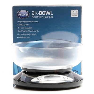 AWS Kitchen Scale 2K-BOWL