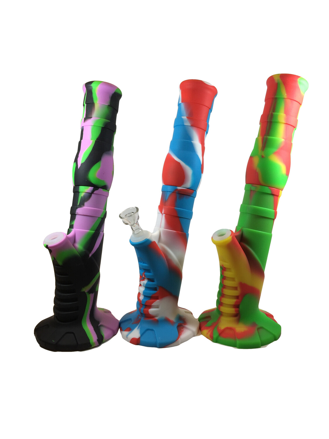 Angled Silicone Bong