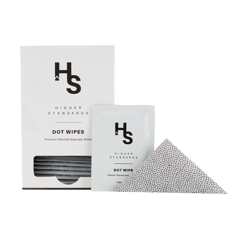 Higher Standards Dot Wipes