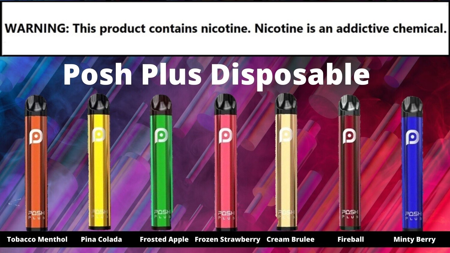 Posh Plus Disposable-(450 HITS)