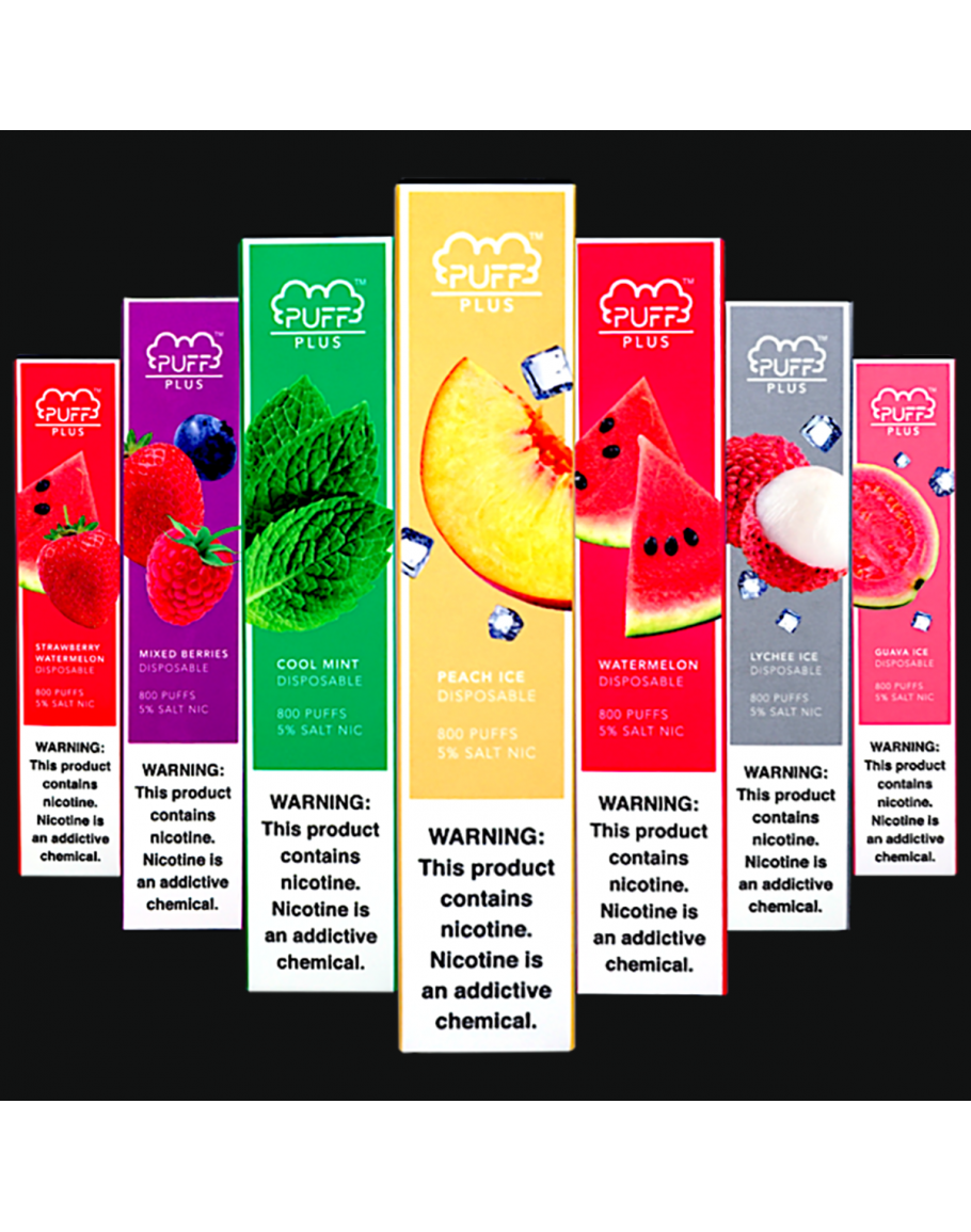 Puff Plus Disposable-(800 HITS)