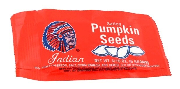 PUMPKIN SEEDS $.25 (.3OZ)