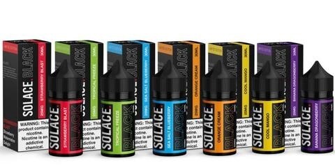 Solace Black Salt E-Liquid -(30ML)