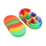 Six Holder Oval Silicone Container