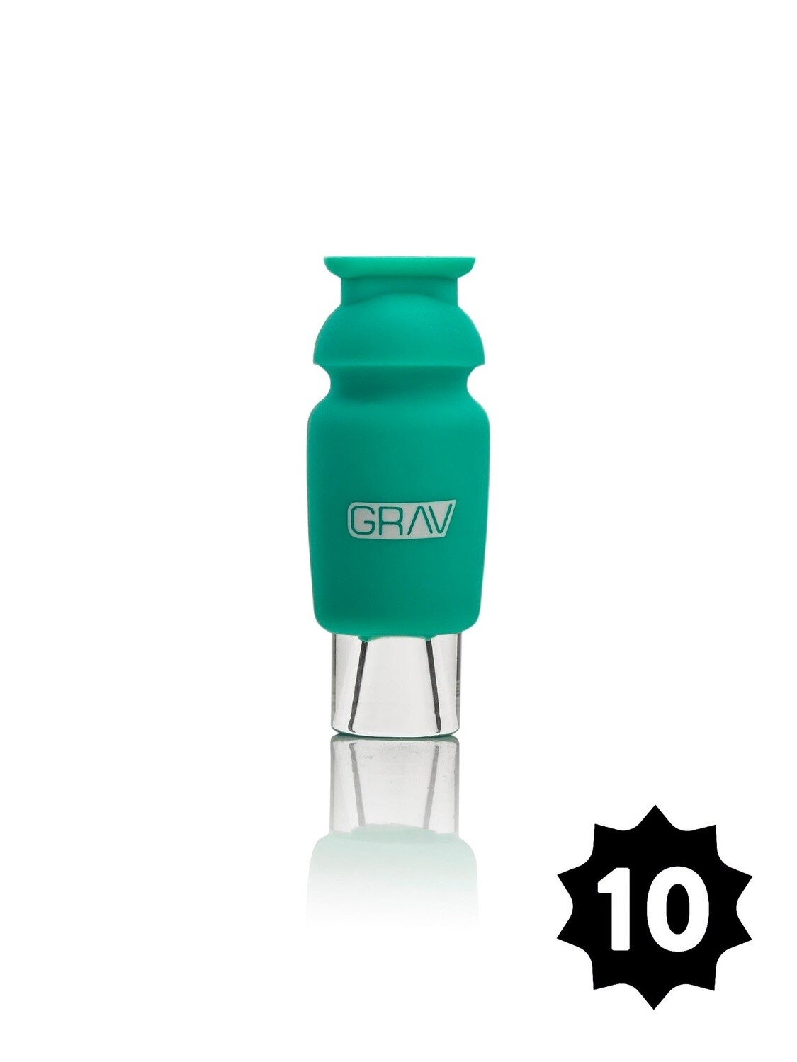 Silicone-Capped Glass Crutch