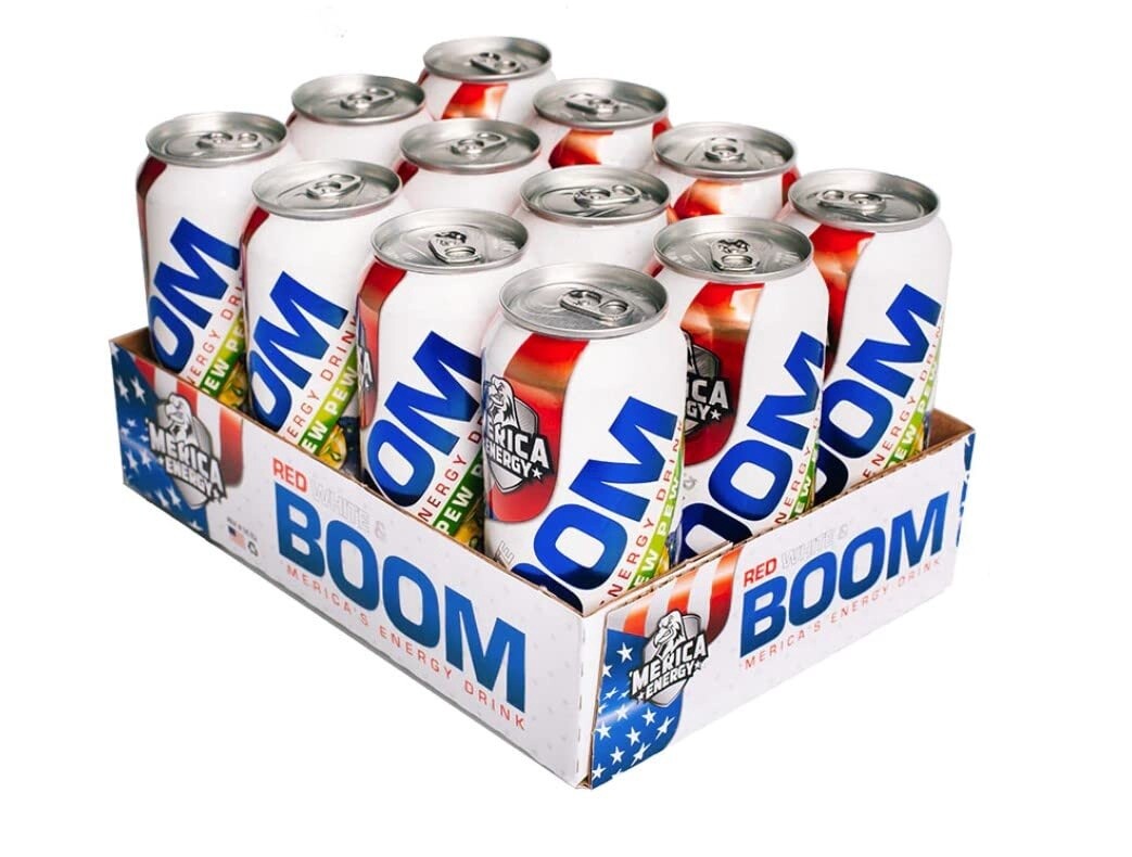 Red White &amp; BOOM Energy Drink