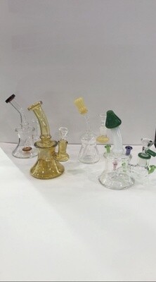 Single Perk Water Pipe (7 in)
