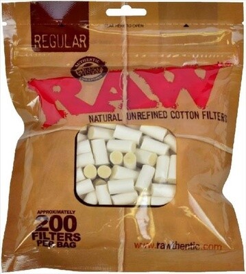 RAW COTTON FILTER TIPS