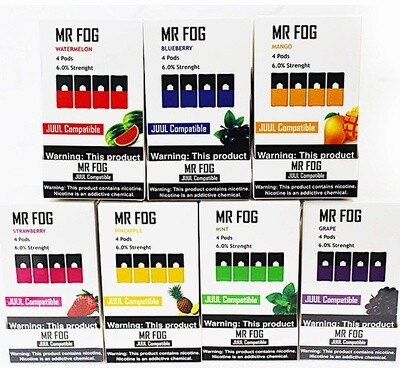 MR FOG Juul Compatible Pods -(4 Count)