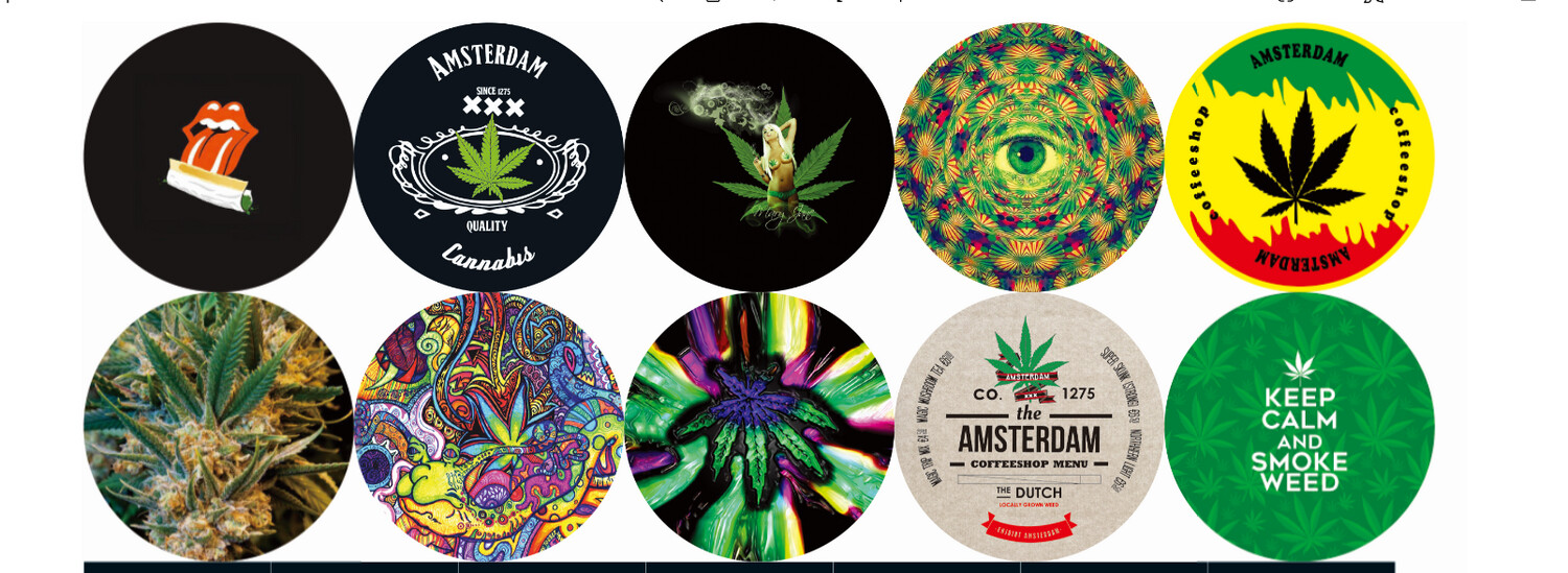Weed Design Grinder