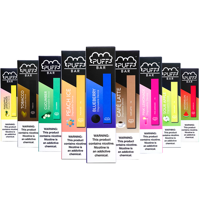 Puff Bar Disposable Device-(300 HITS)