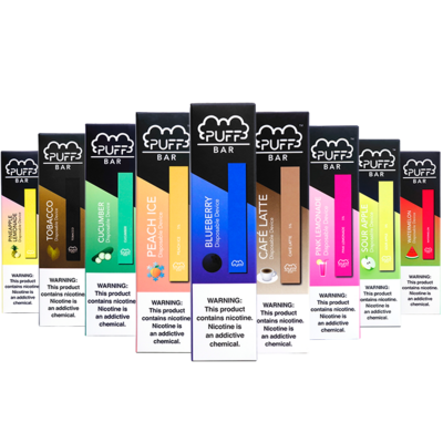Puff Bar Disposable Device-(300 HITS)