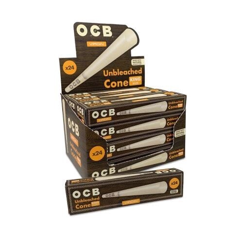 OCB Unbleached Cones