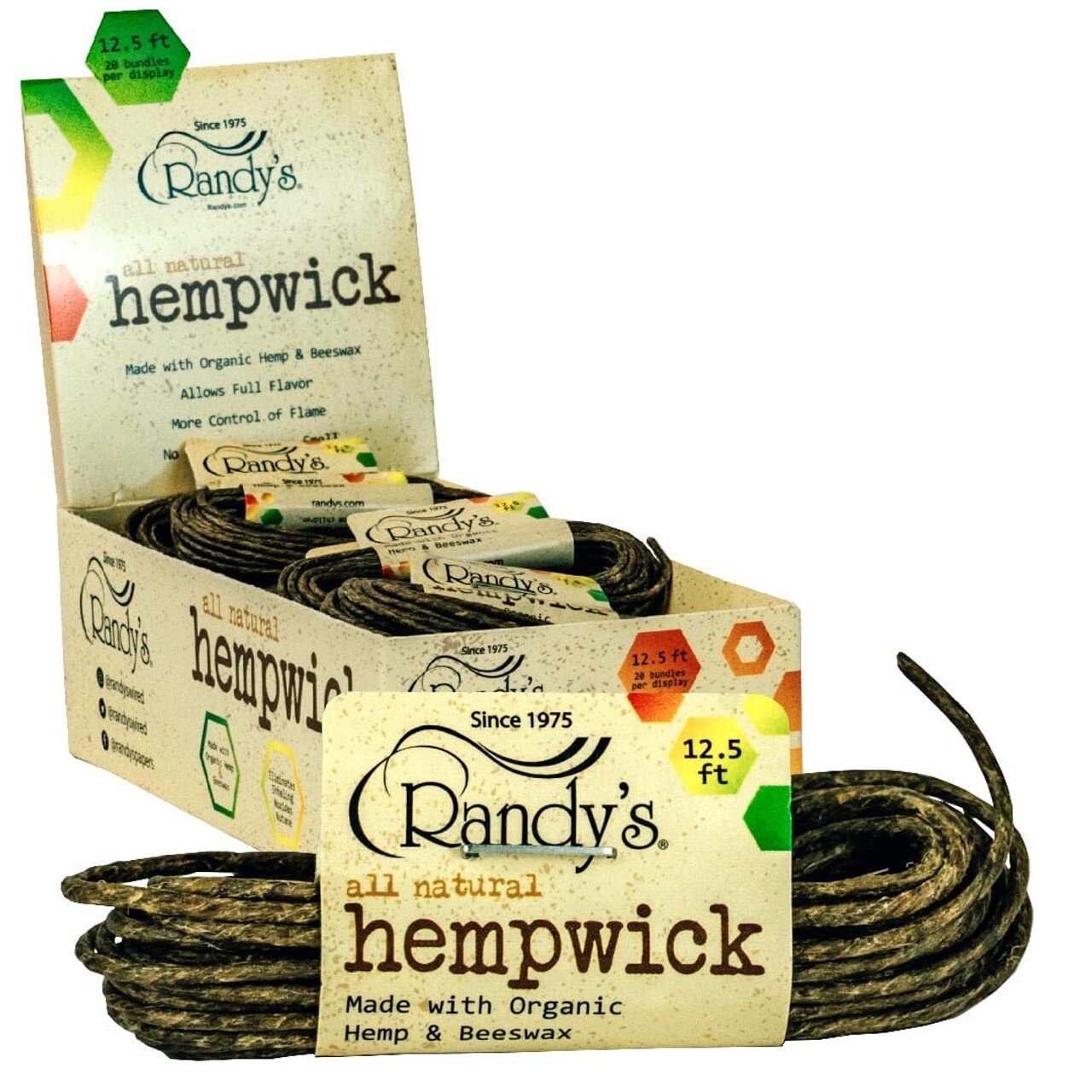 Randy&#39;s All Natural Hempwick