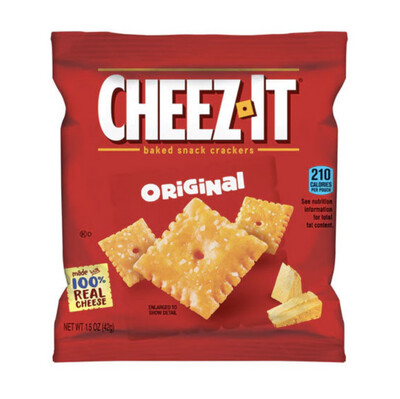 Bag of Cheez It Crackers