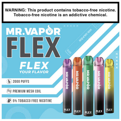 Mr. Vapor Flex Disposable-(2,000 HITS)