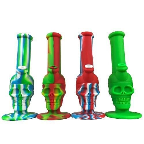 Silicone Bong (Skull)