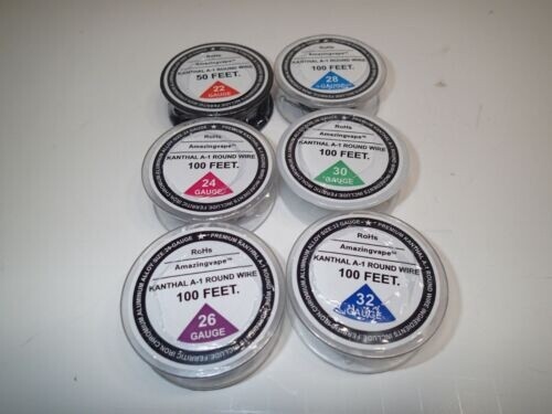 Kanthal A-1 Round Wire - 100ft