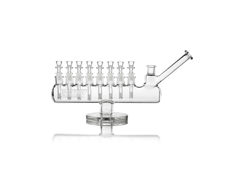 GRAV® CLEAR MENORAH