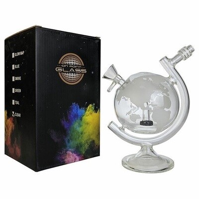 World Globe Water Pipe (8&quot;)