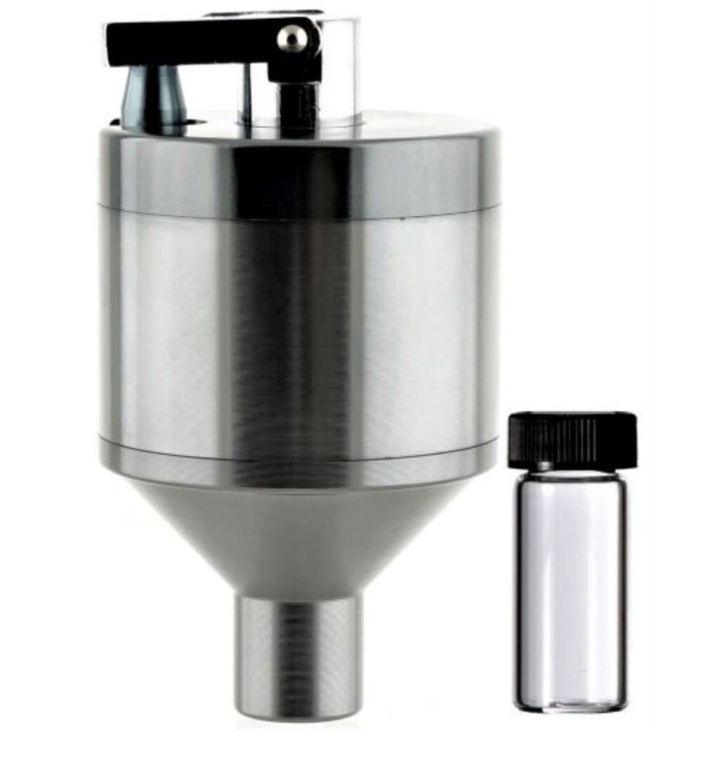 Powder Spice Grinder-Hand Mill Funnel - (Metal 3 Piece)