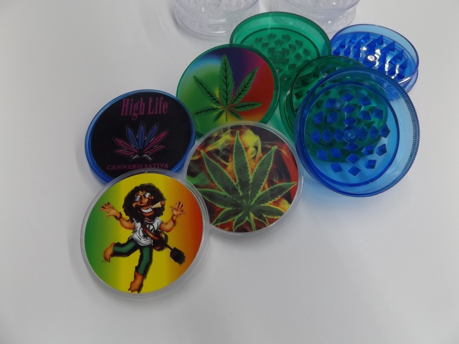 Small Acrylic Graphic Grinder