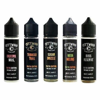 Cuttwood E-Liquids -(60ML)