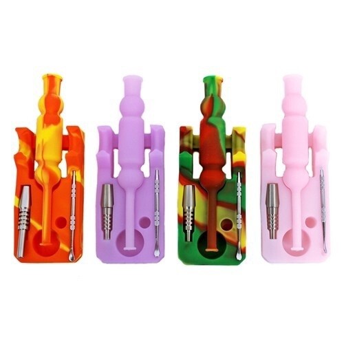 Silicone Nectar Collector + Dab Tool