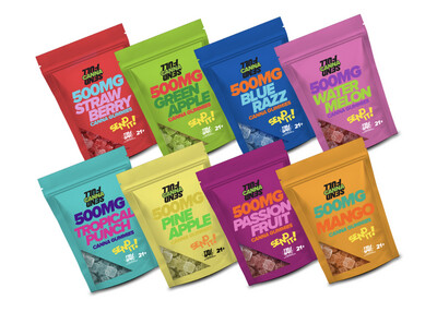 FULLSEND Canna Gummies (500MG) (15 Pieces/Package)