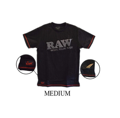 Rolling Papers &amp; Raw Natural Rolling Papers Shirt (With Zipper Pocket)