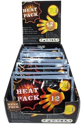 HAND WARMERS 12HR. HEAT PACK
