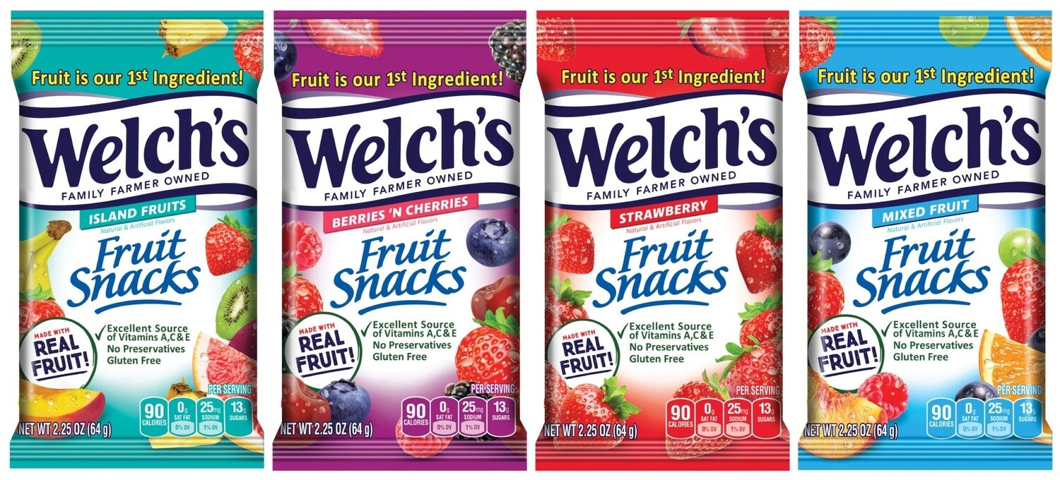 Welch&#39;s Fruit Snacks (2.25 oz)