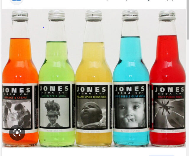 Jones Cane Sugar Soda (12 oz -Glass Bottle)