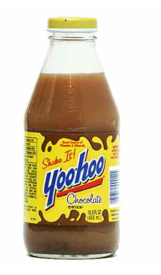 Yoohoo Chocolate Drink (15.5 oz-Glass Bottle)