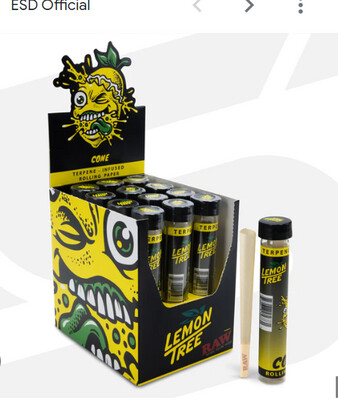 Raw Terpene Infused Rolling paper