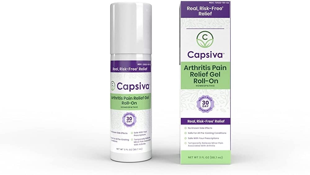 Capsiva Roll-On Pain Relieving Gel