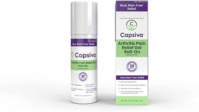 Capsiva Roll-On Pain Relieving Gel