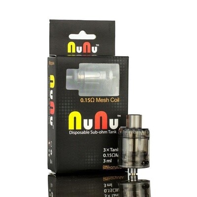 NuNu Disposable Sub Ohm Tank (3 Pack)