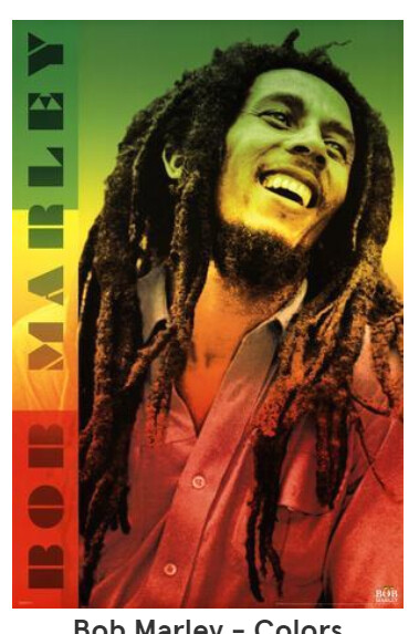 Bob Marley Picture Frame 38x26