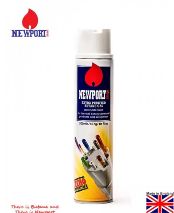 Newport Zero- Extra Purified Butane Gas