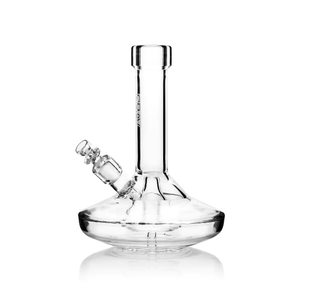 Grav Water Pipe - Small Wide Base w/ 14mm Cup Bowl
