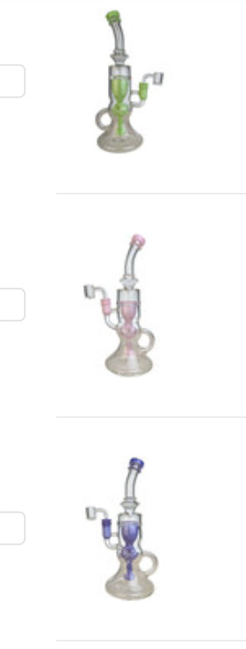 11&quot; Swiss Showerhead Incycler Water Pipe - (With 14M Banger)