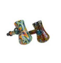 4.5&quot; Full Wig Wag Dicro Hammer Bubbler Hand Pipe