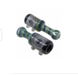 3.5&quot; Spiral Hypno Head Chillum Hand Pipe