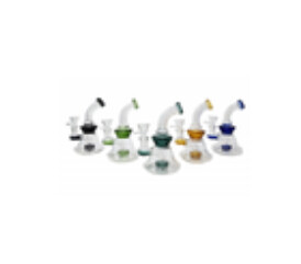 6&quot; Mini Rig Water Pipe - with 14M Bowl &amp; 4mm Banger