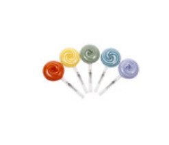 Toxic Glass Lollipop Hand Pipe