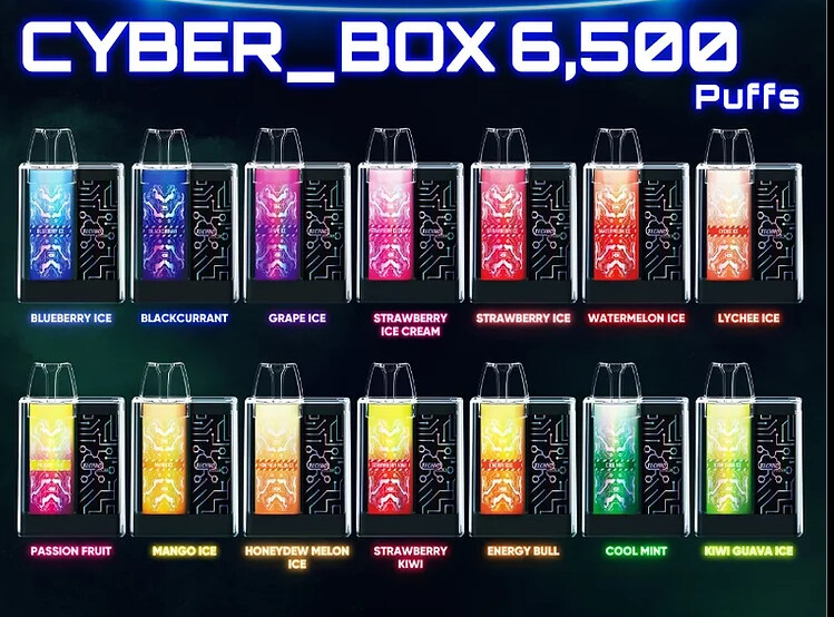 Cyber Box Disposable -(6,500 Puffs)